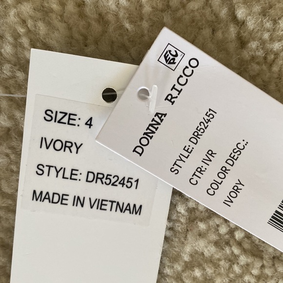 Donna Ricco Scuba A-Line Dress - Picture 7 of 10